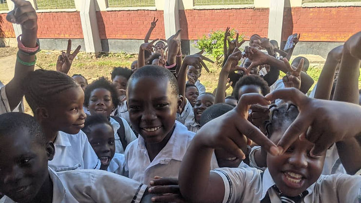 Learners having fun after their Edulution session