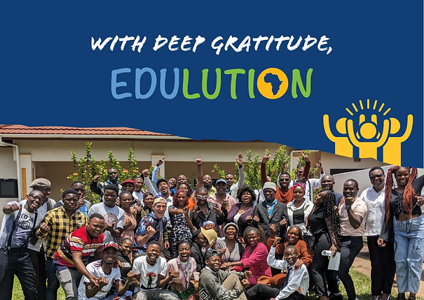 The Edulution Team express their deep gratitude