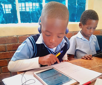 A Learner on the South Africa Ed-Tech Numeracy Programme