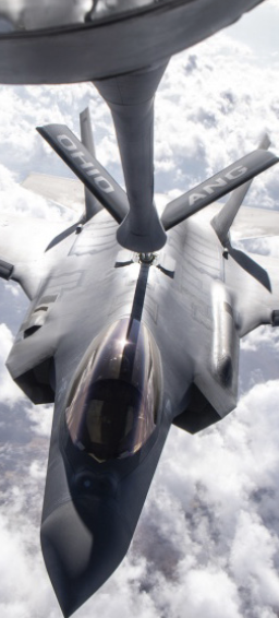 fighter jet in the sky