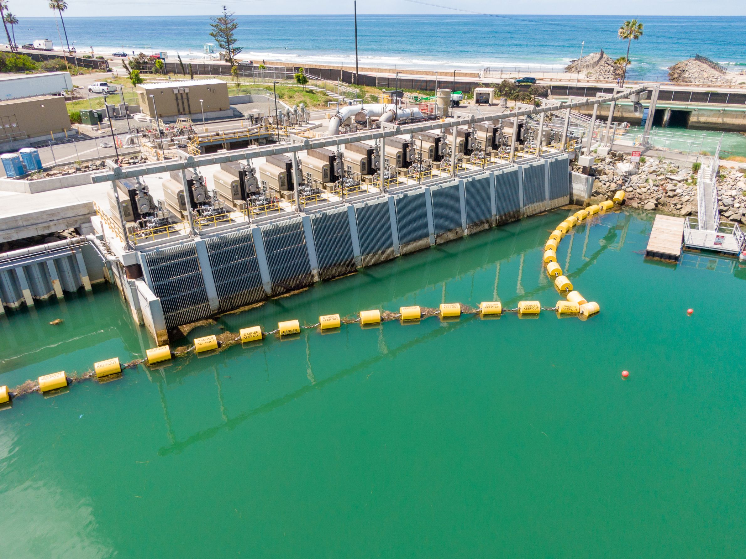 Carlsbad, CA, desalination plant.