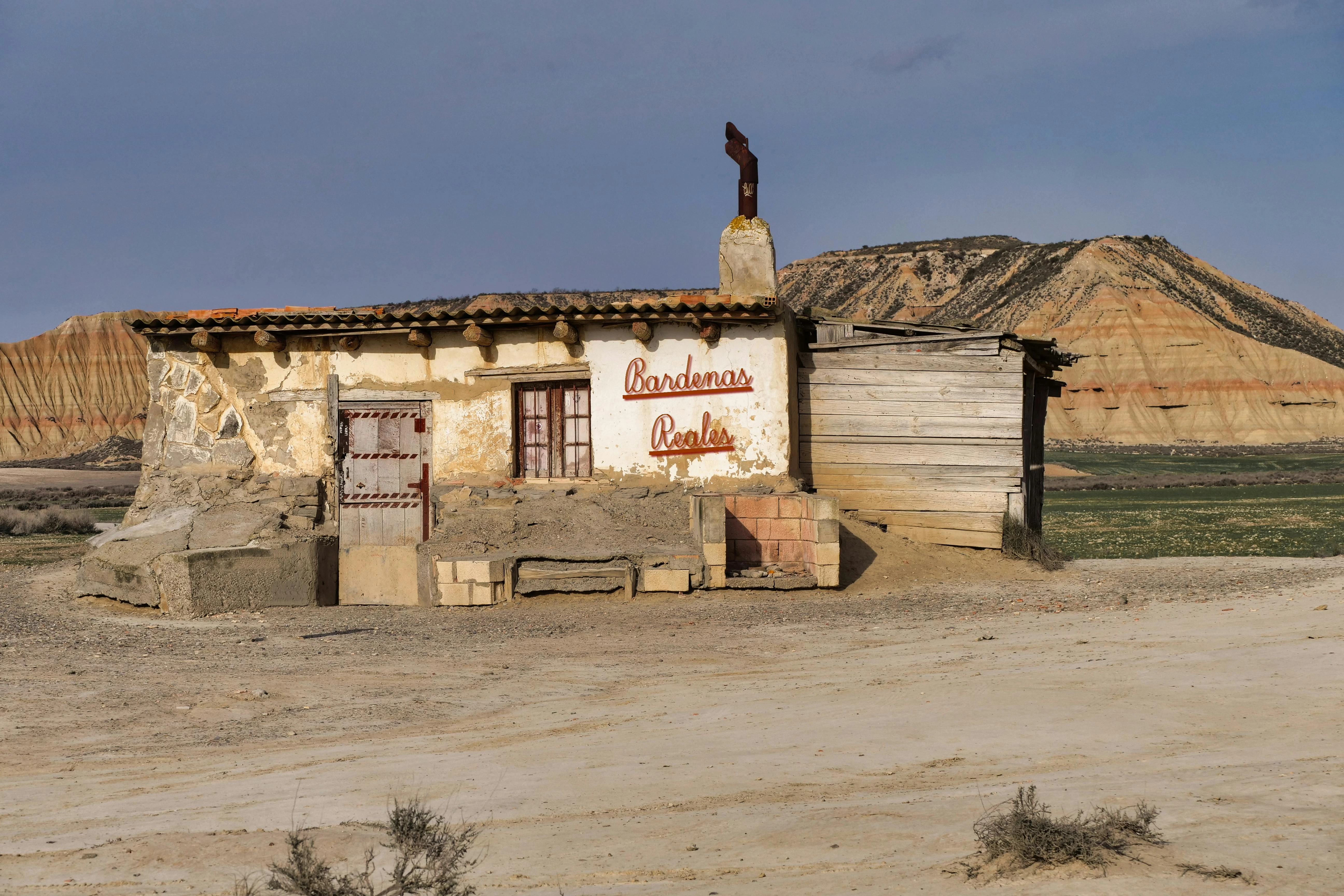 Désert des Bardenas en Espagne
