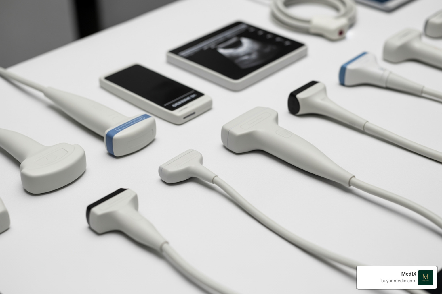 various ultrasound transducers - Ultrasound machine price