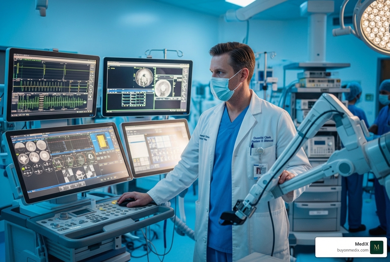 doctor using certified medical device - Medical device certification