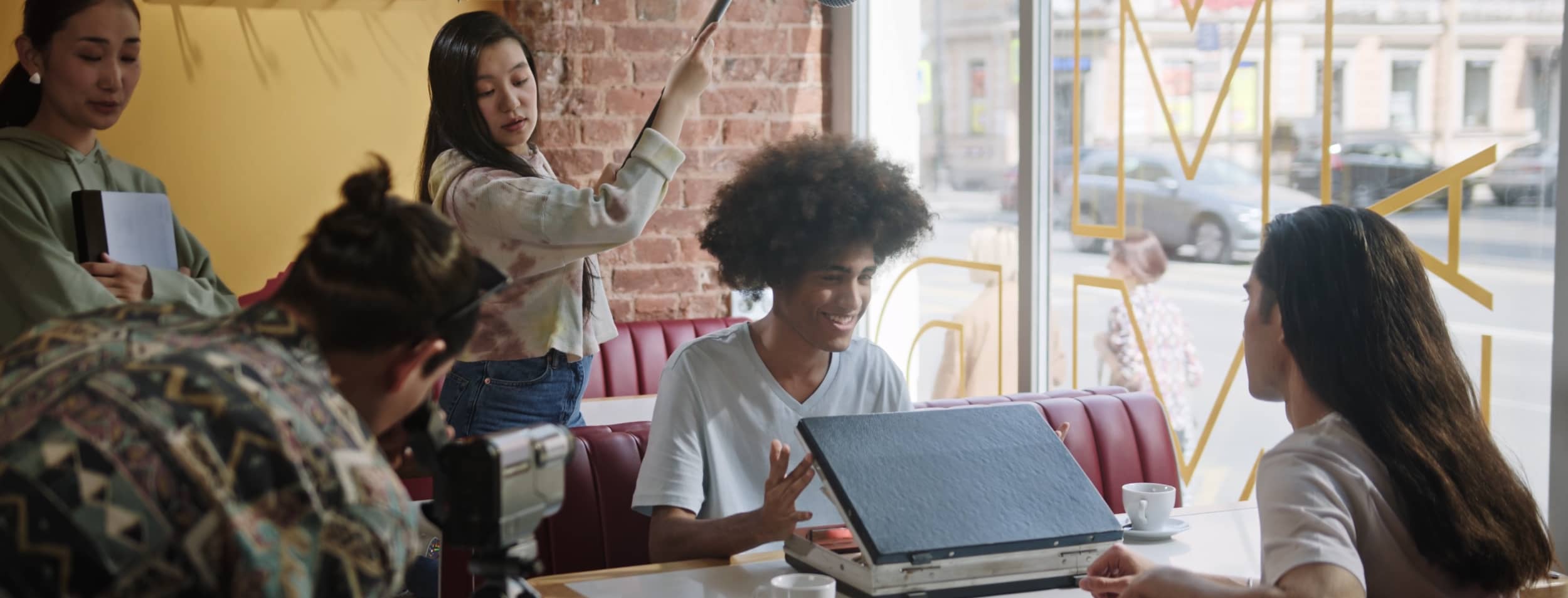 Meet More About Us Image - Production X Webflow Template