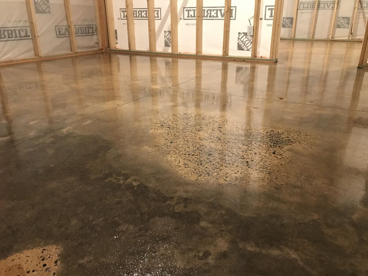 clear epoxy flooring in charlotte