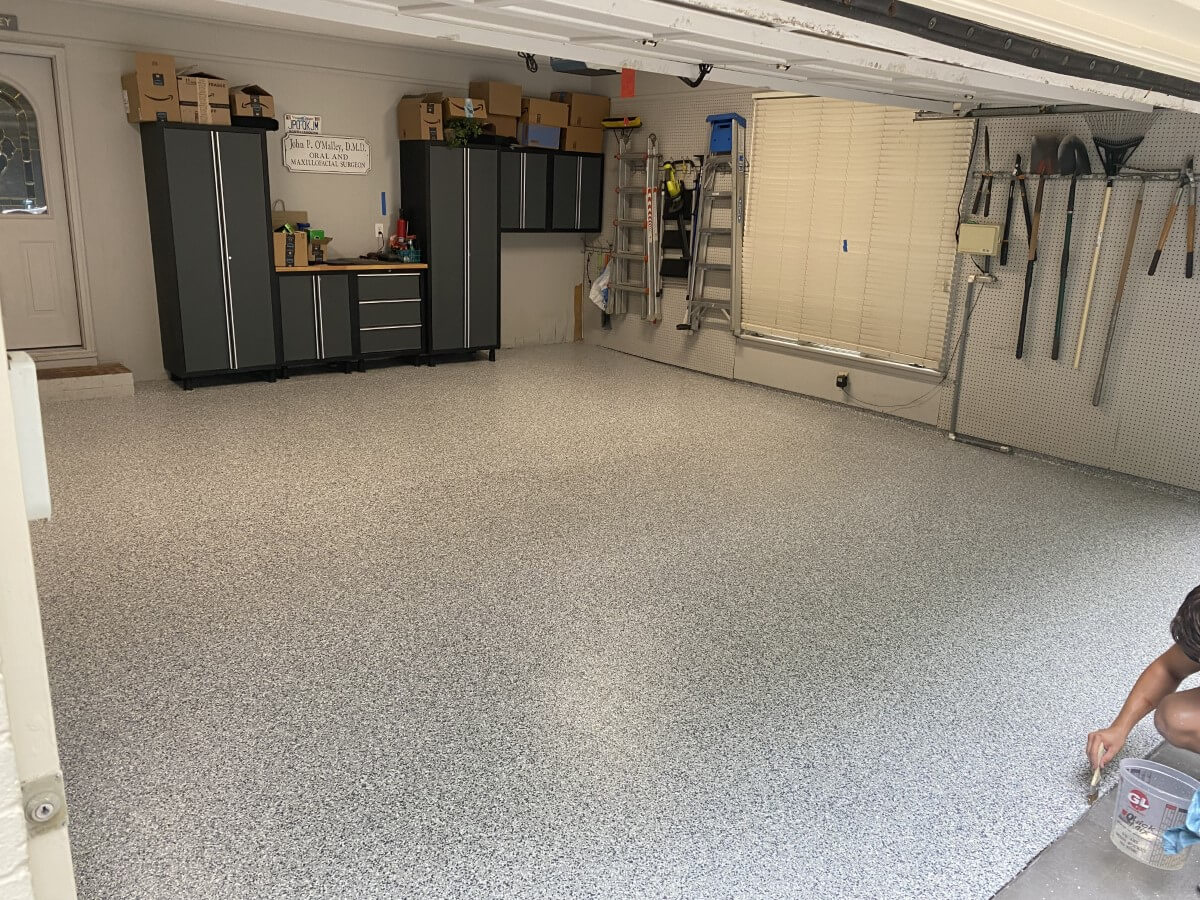 epoxy garage flooring in charlotte