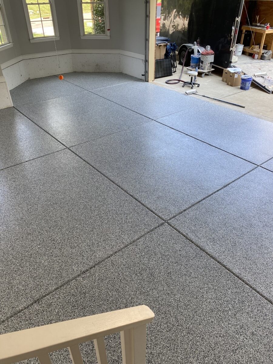 epoxy garage flooring in charlotte