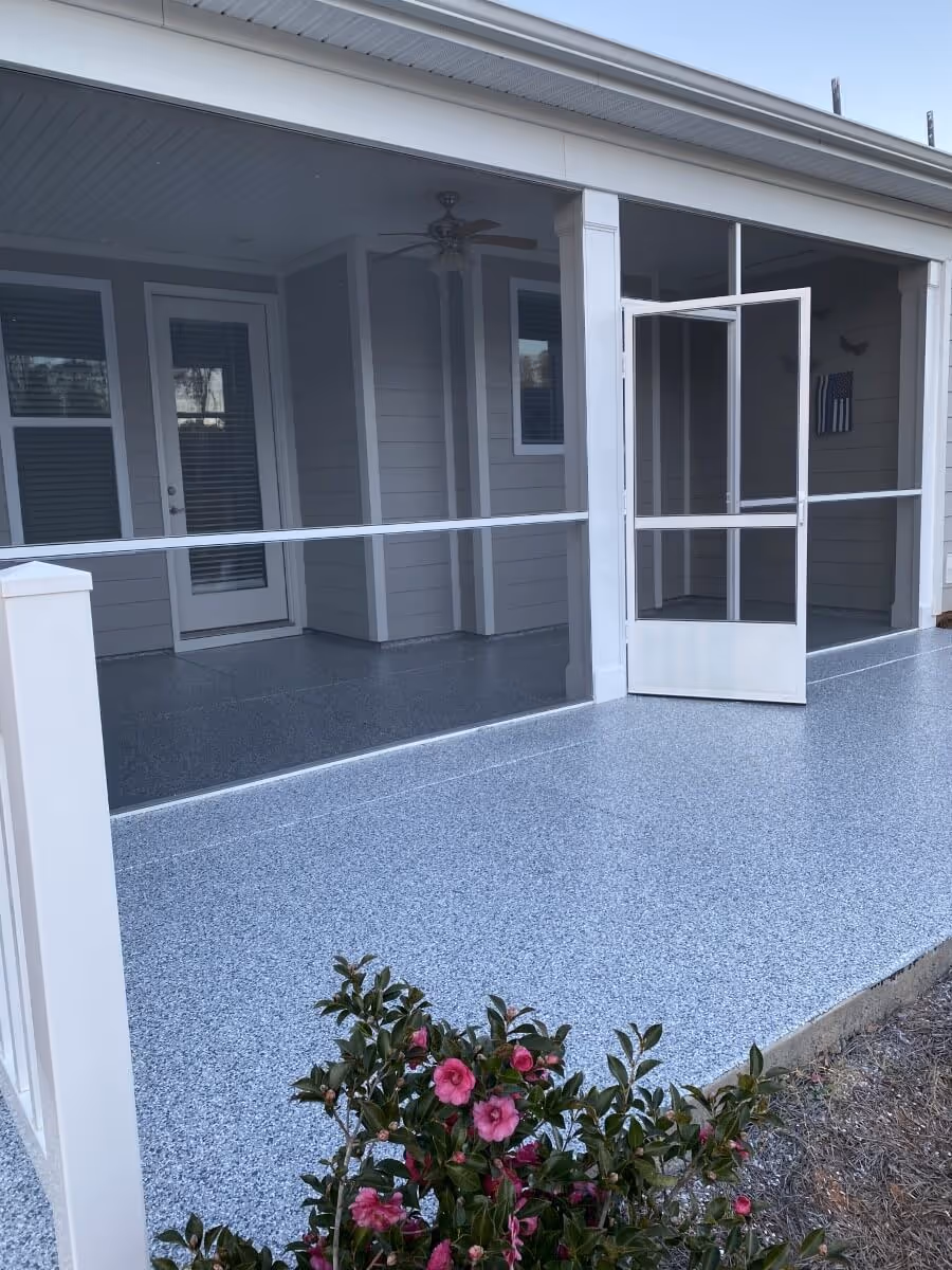 patio flooring charlotte