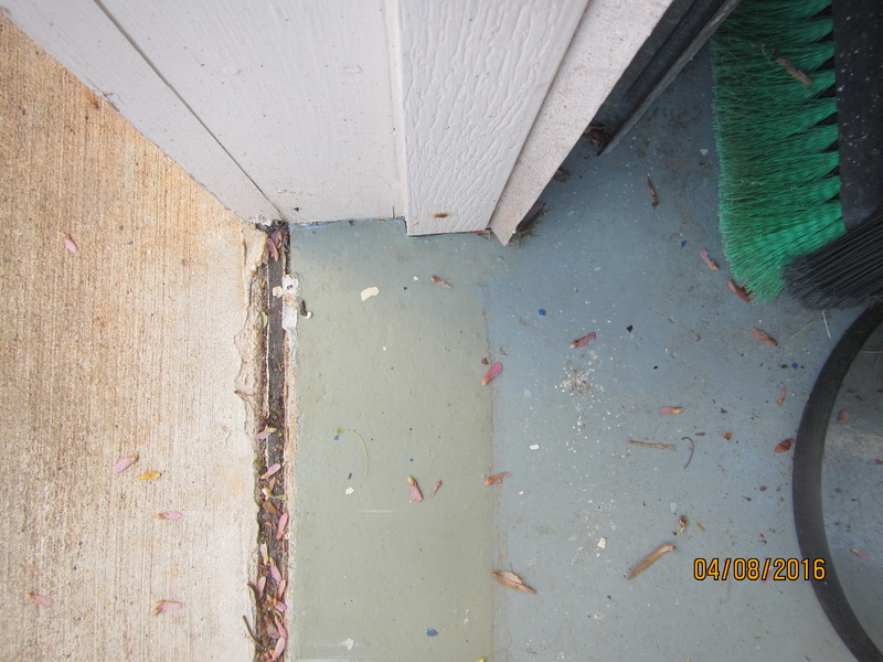 Epoxy kit failure on garage floor