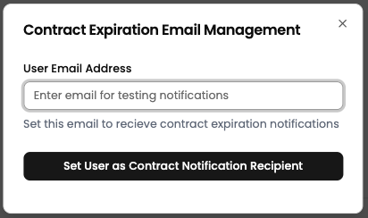 Fully configurable contract alerts to your email, slack, or wherever you work