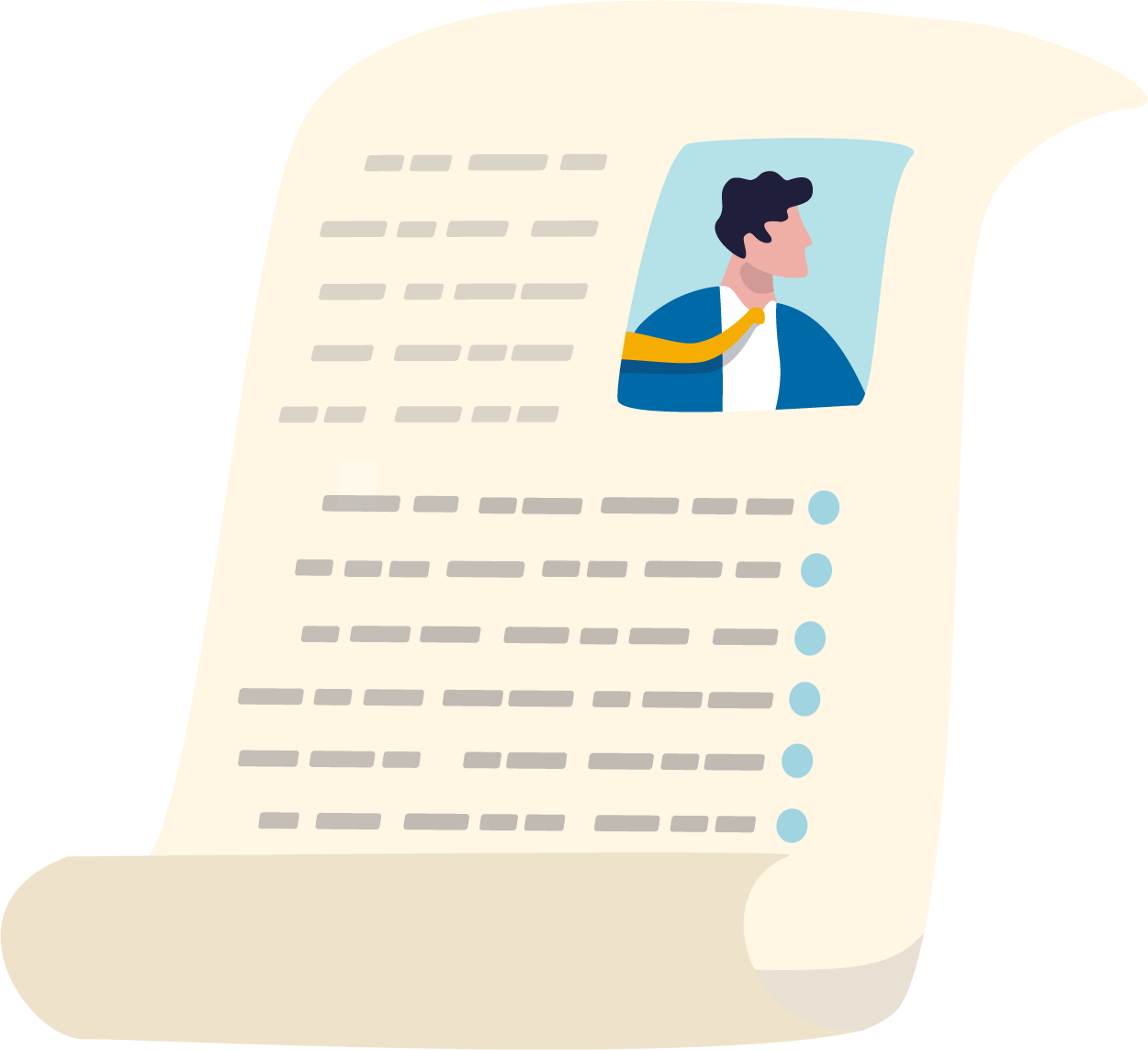 ilustração sobre código de conduta como prevenção de fofocas