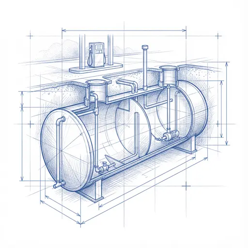 ENFOS Underground Gas Tank