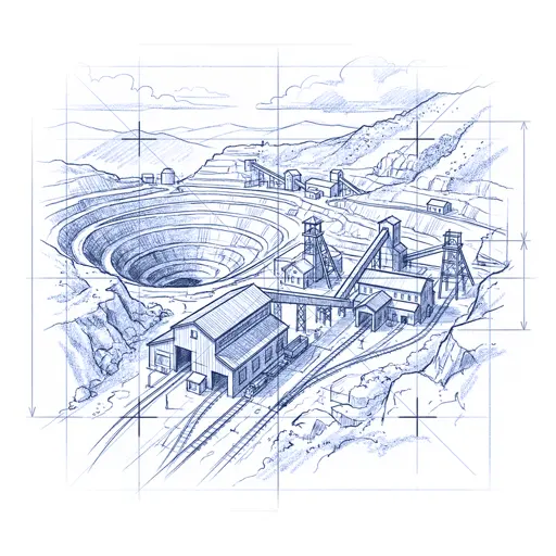 ENFOS Open Copper Mine