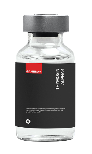 Thymosin Alpha-1 peptide injection vial for immune support and wellness optimization