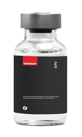 KPV peptide injection vial for digestive health and inflammation support