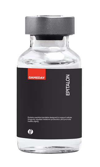 Epitalon peptide injection vial for healthy aging and sleep support