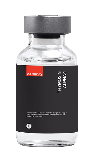 Thymosin Alpha-1 peptide injection vial for immune support and wellness optimization
