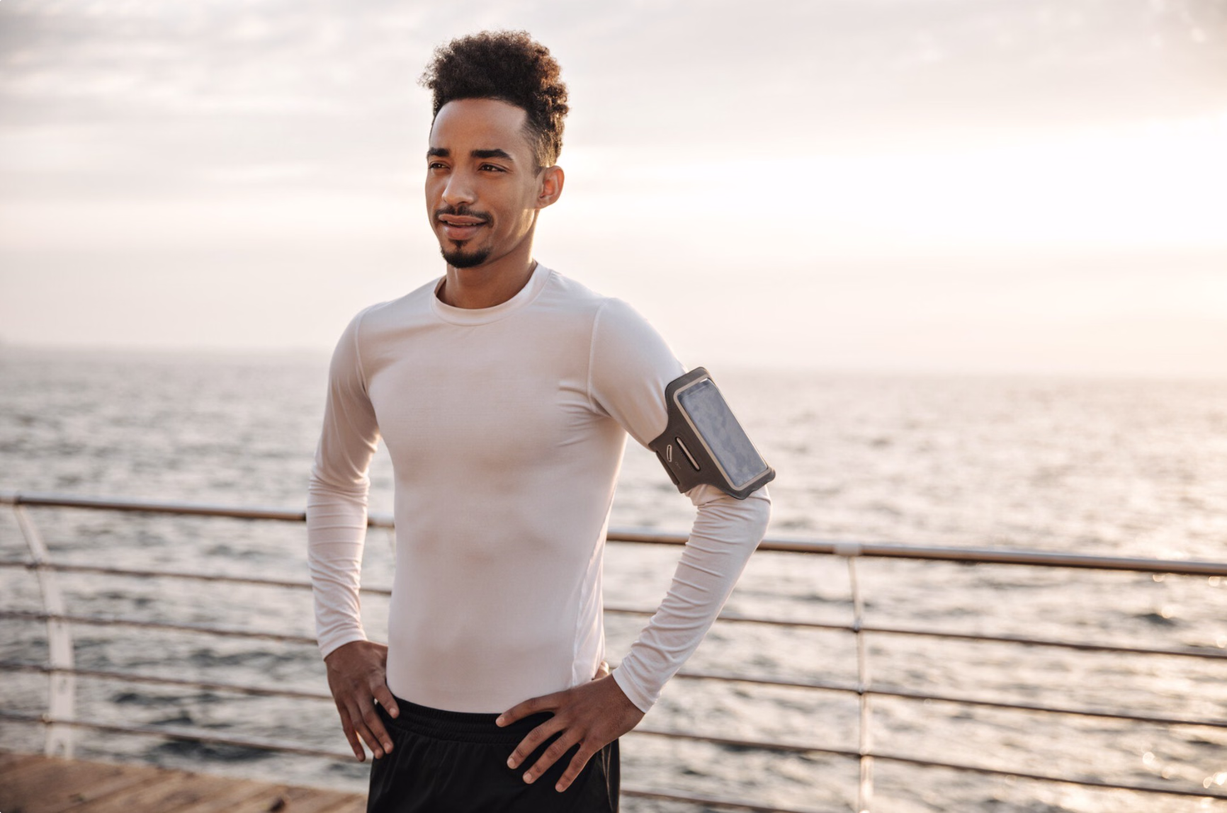 Fit man standing and relaxing after a run, representing active lifestyle and weight management discussions around tirzepatide vs semaglutide medications