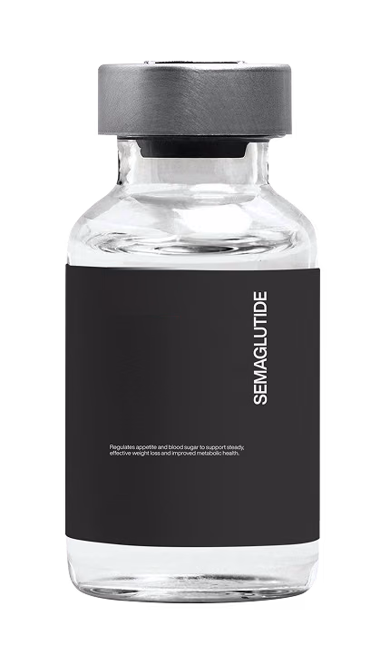 Semaglutide medication vial for medical weight-loss treatment at Gameday Men's Health.