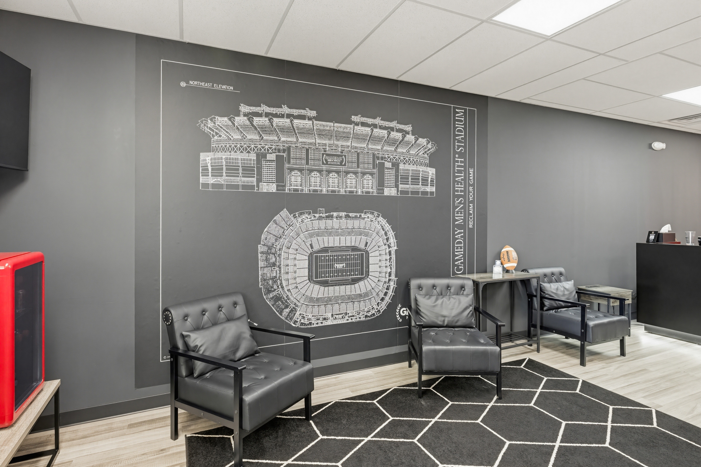 Gameday Men's Health Clinic Swedesboro Interior, a TRT Clinic in Swedesboro, NJ