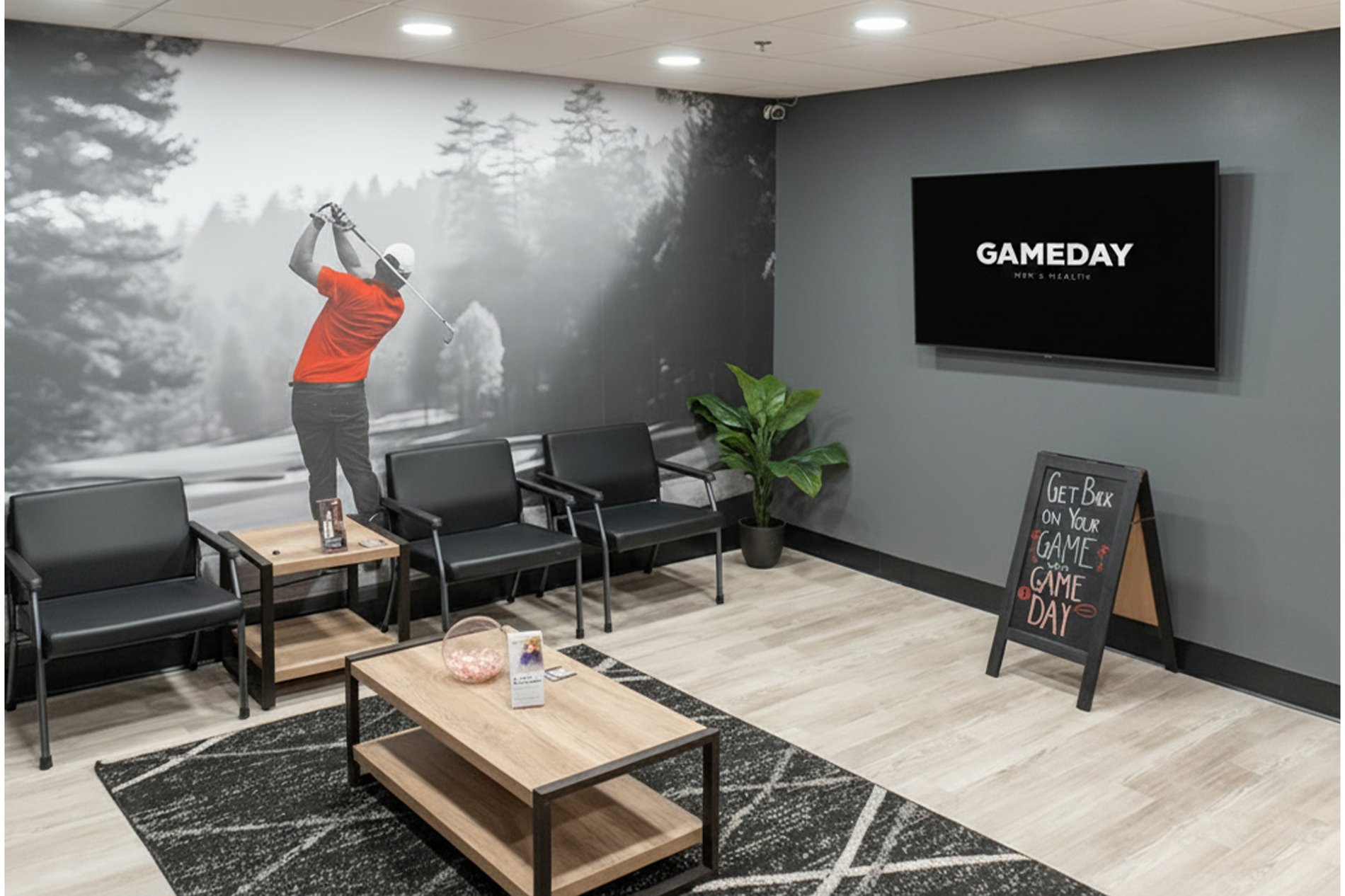 Gameday Men's Health Clinic Mount Pleasant Interior, a TRT Clinic in Mt Pleasant, SC
