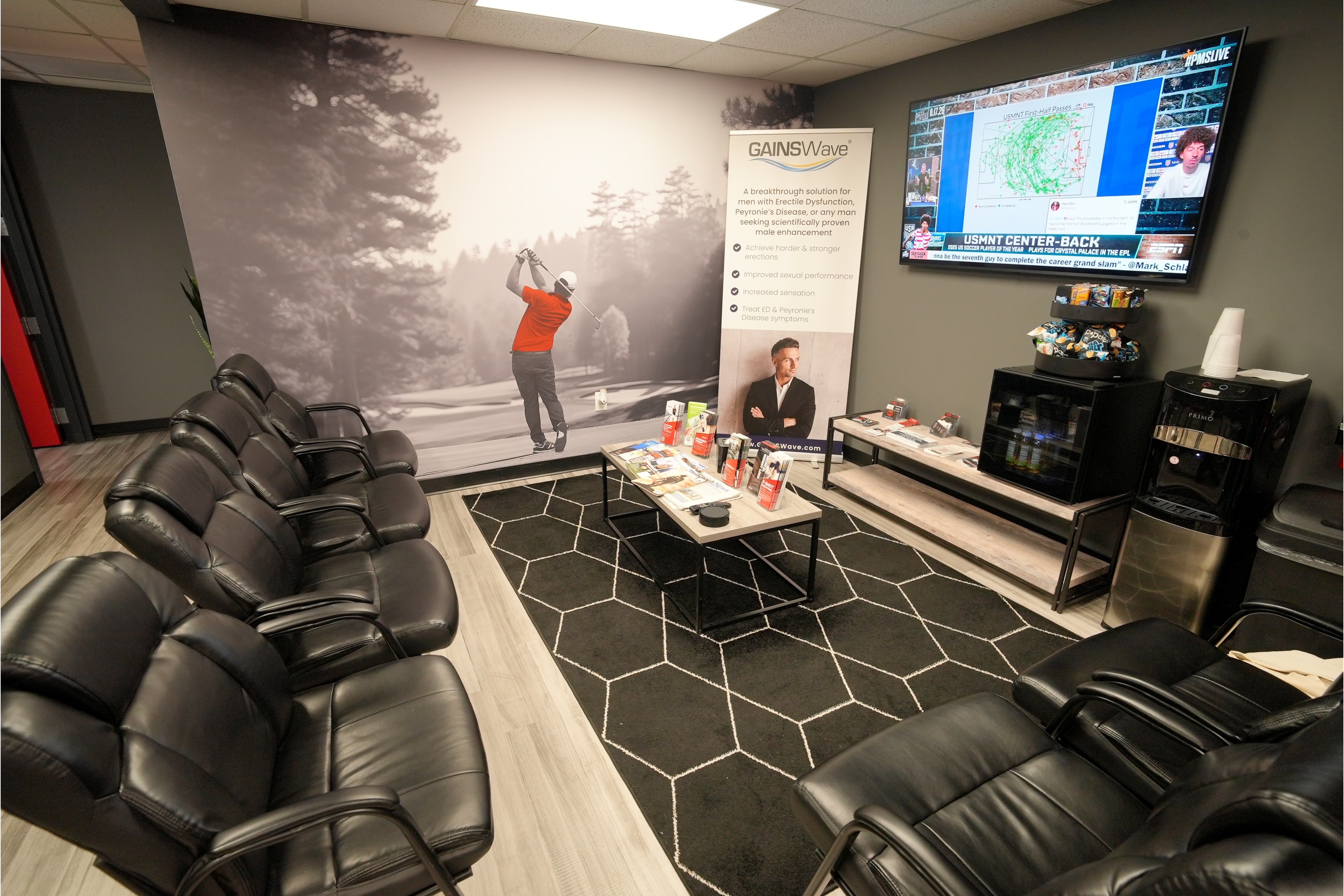 Gameday Men's Health Clinic Beachwood Interior, a TRT Clinic in Beachwood, OH