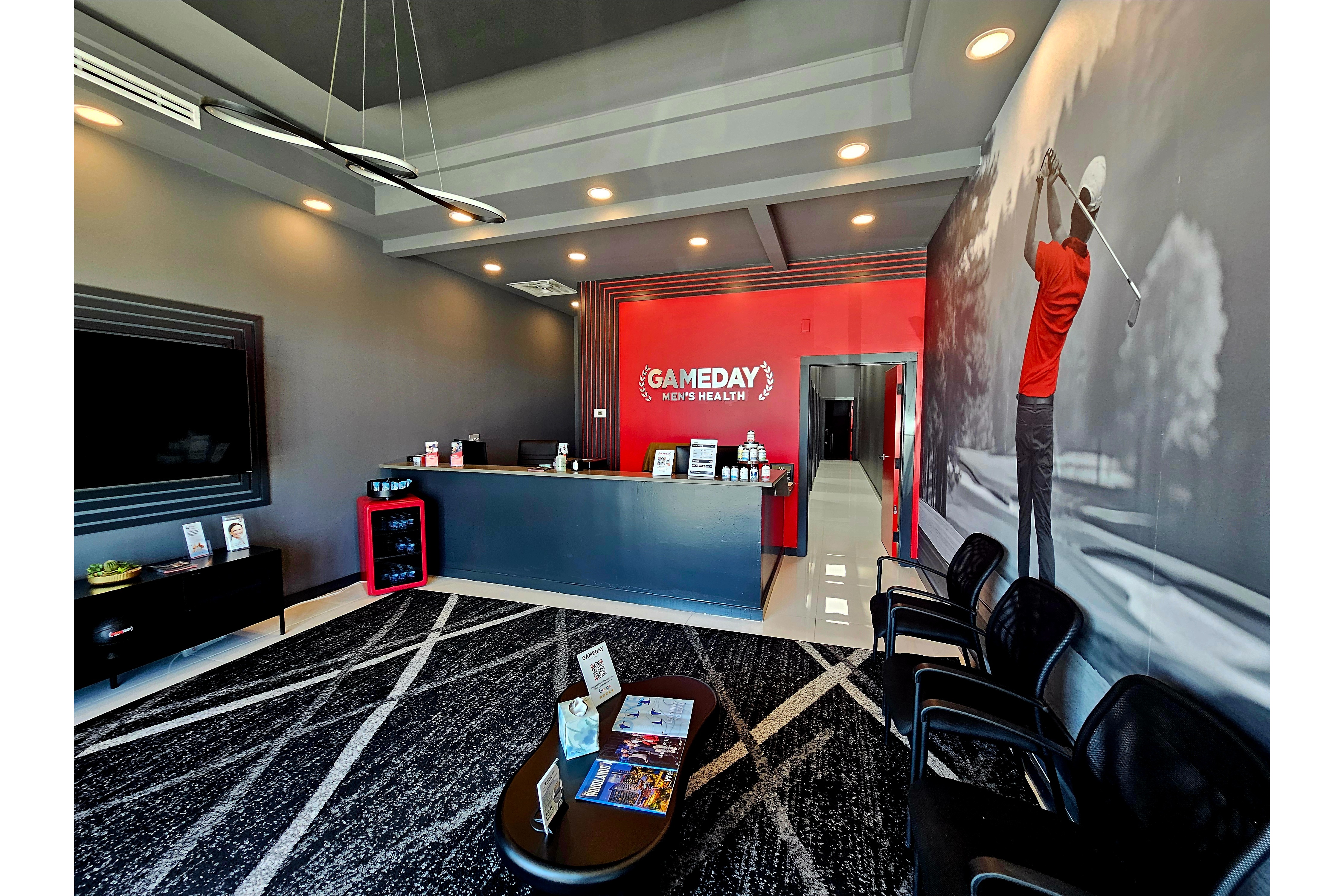 Gameday Men's Health Clinic Spring Woodlands Interior, a TRT Clinic in Spring, TX