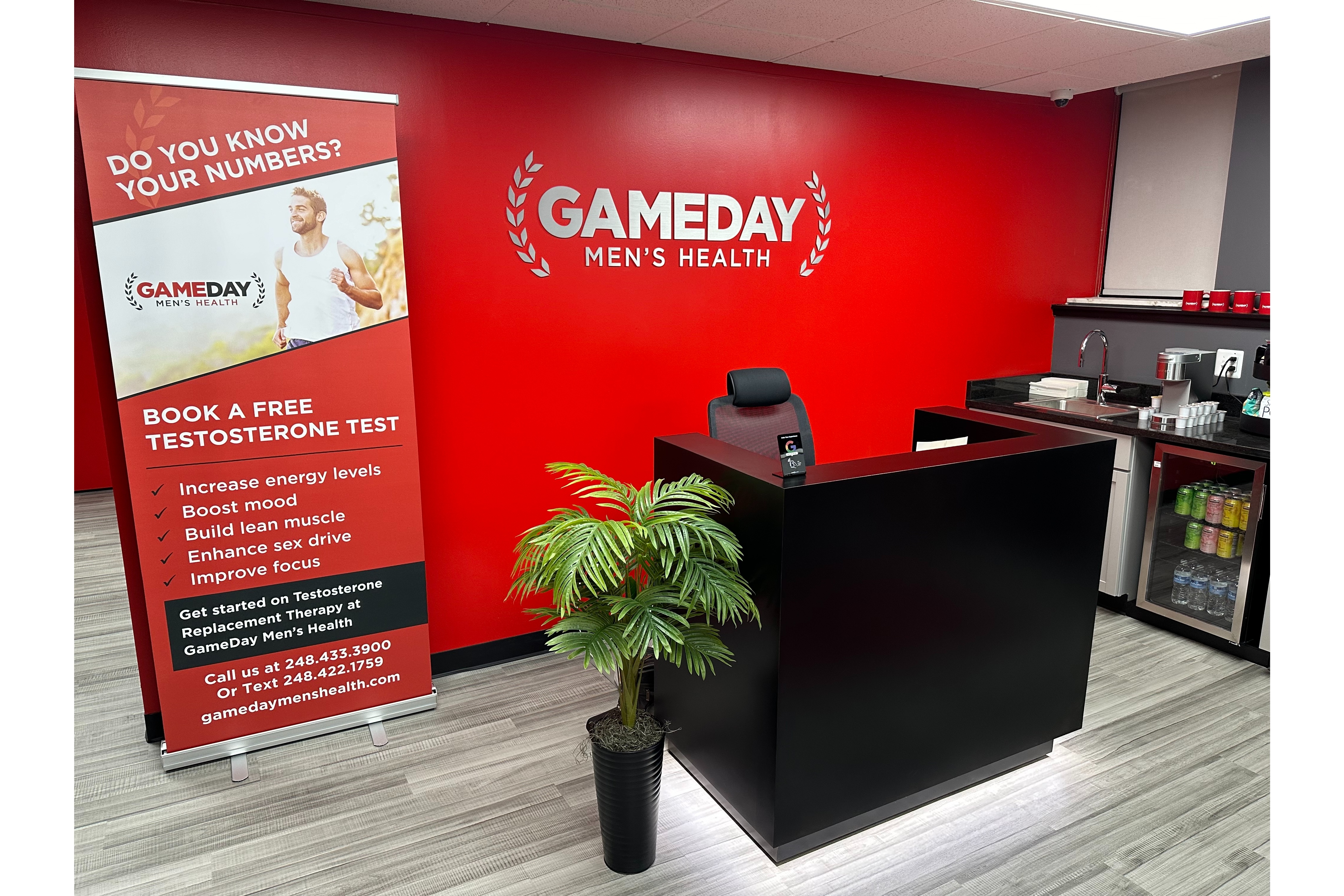 Gameday Men's Health Clinic Birmingham / Bloomfield Interior, a TRT Clinic in Bloomfield Hills, MI