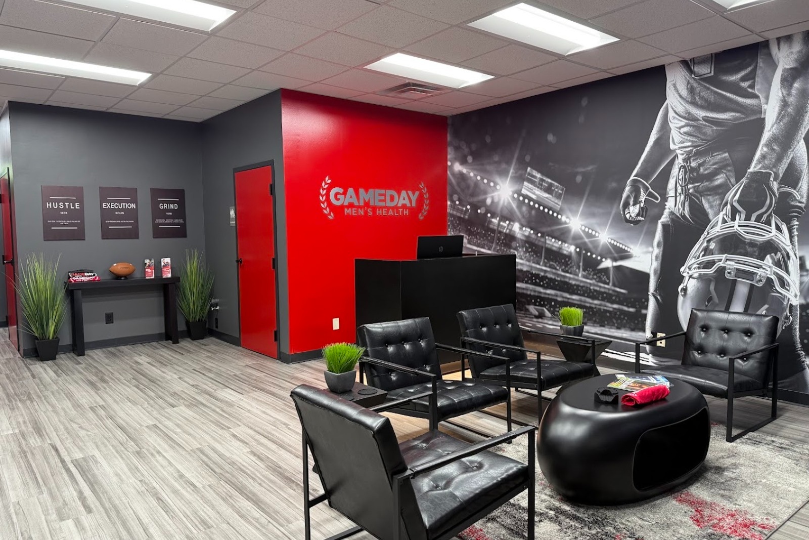 Gameday Men's Health Clinic North Columbus Interior, a TRT Clinic in Columbus, GA