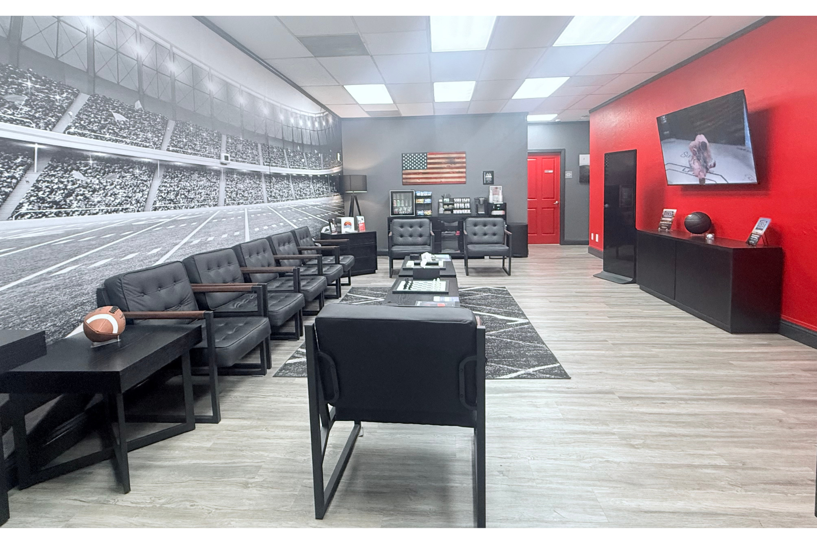 Gameday Men's Health Clinic North Fresno Interior, a TRT Clinic in Fresno, CA