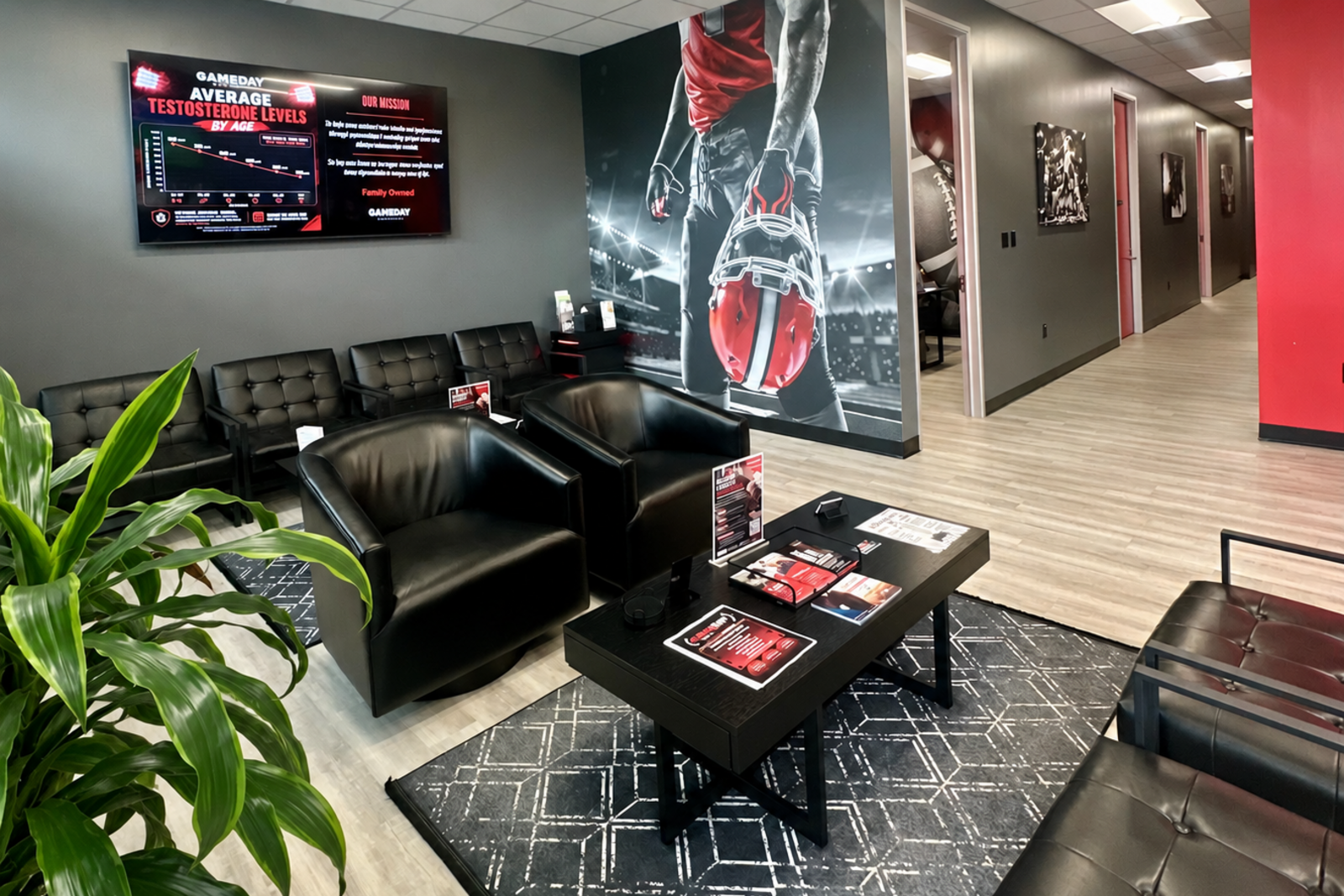 Gameday Men's Health Clinic Landstown Virginia Beach Interior, a TRT Clinic in Virginia Beach, VA
