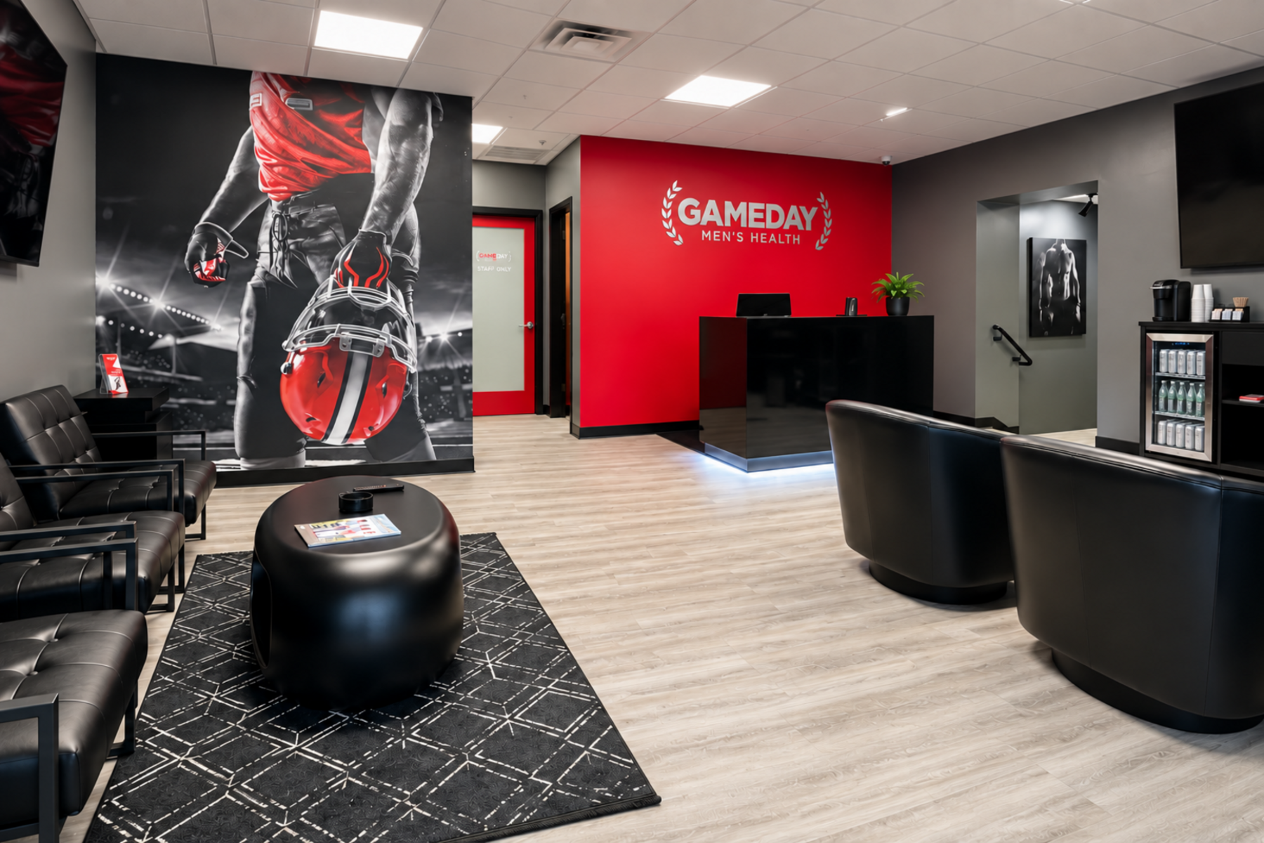 Gameday Men's Health Clinic Hilltop Virginia Beach Interior, a TRT Clinic in Virginia Beach, VA