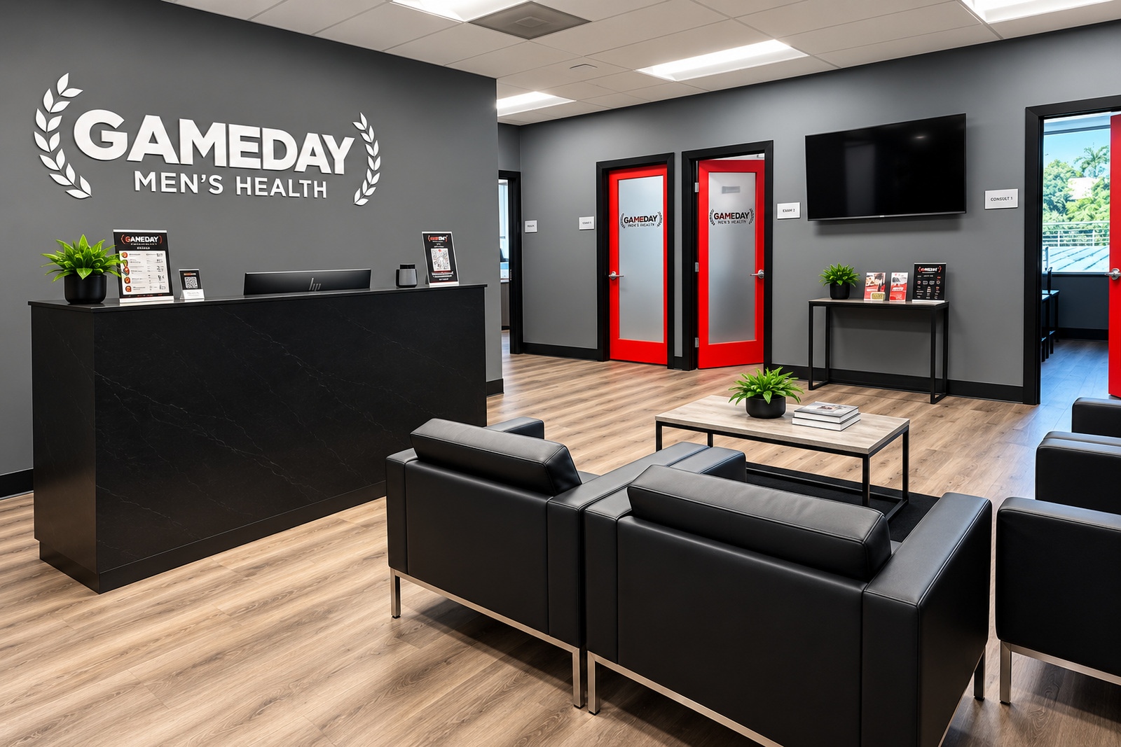 Gameday Men's Health Clinic Boca Raton Interior, a TRT Clinic in Boca Raton, FL