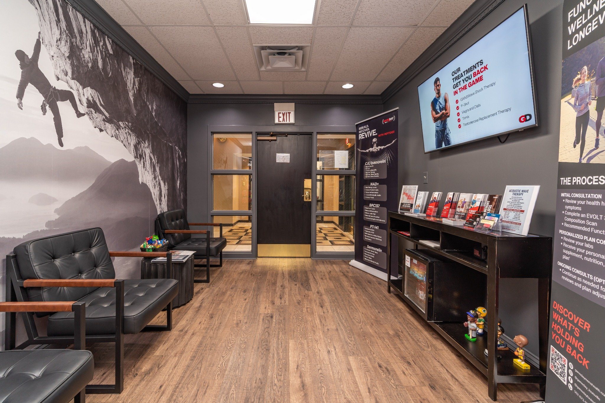 Gameday Men's Health Clinic East Louisville Interior, a TRT Clinic in Louisville, KY
