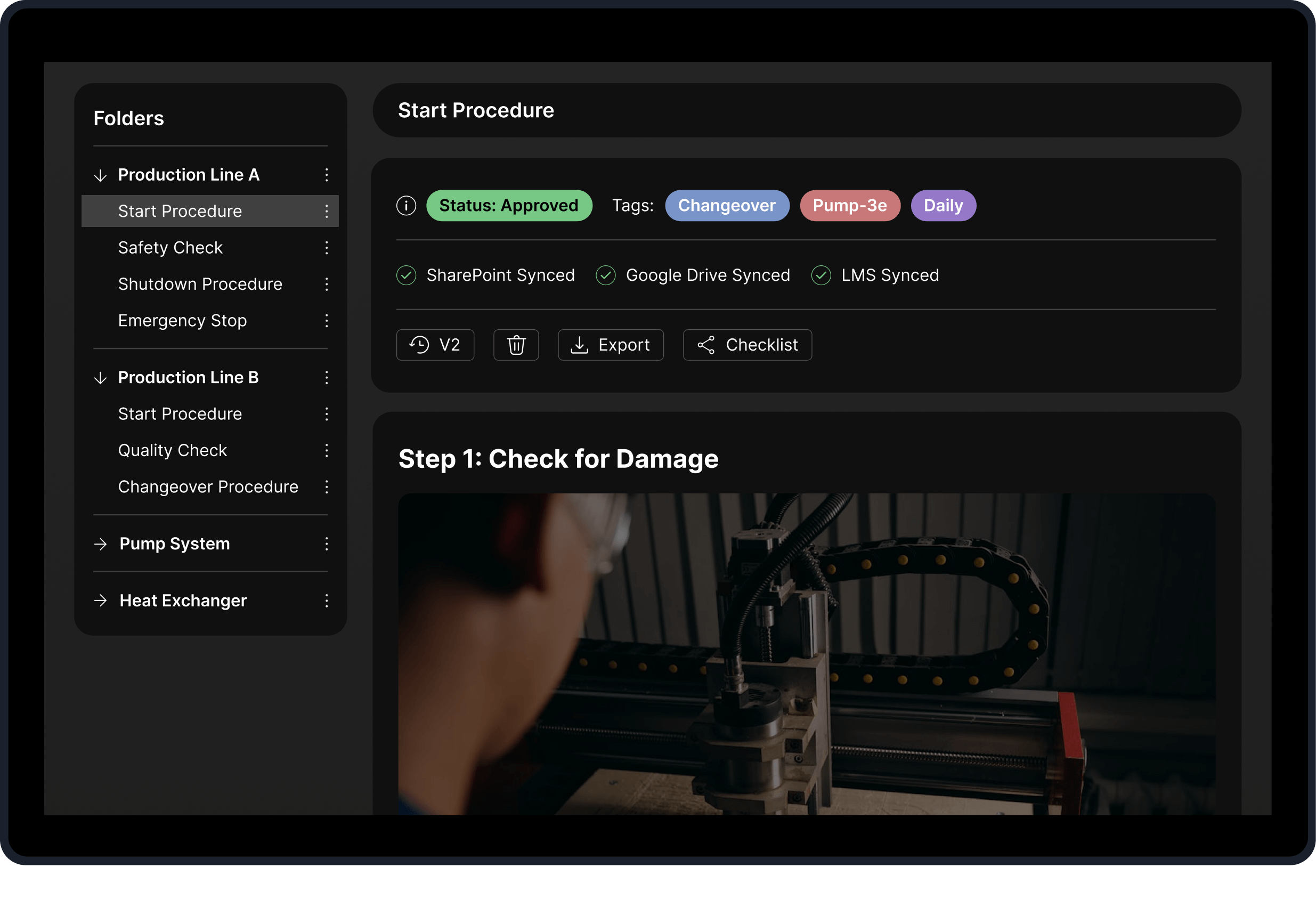 Mobile screen showing a kitchen with a virtual tour badge