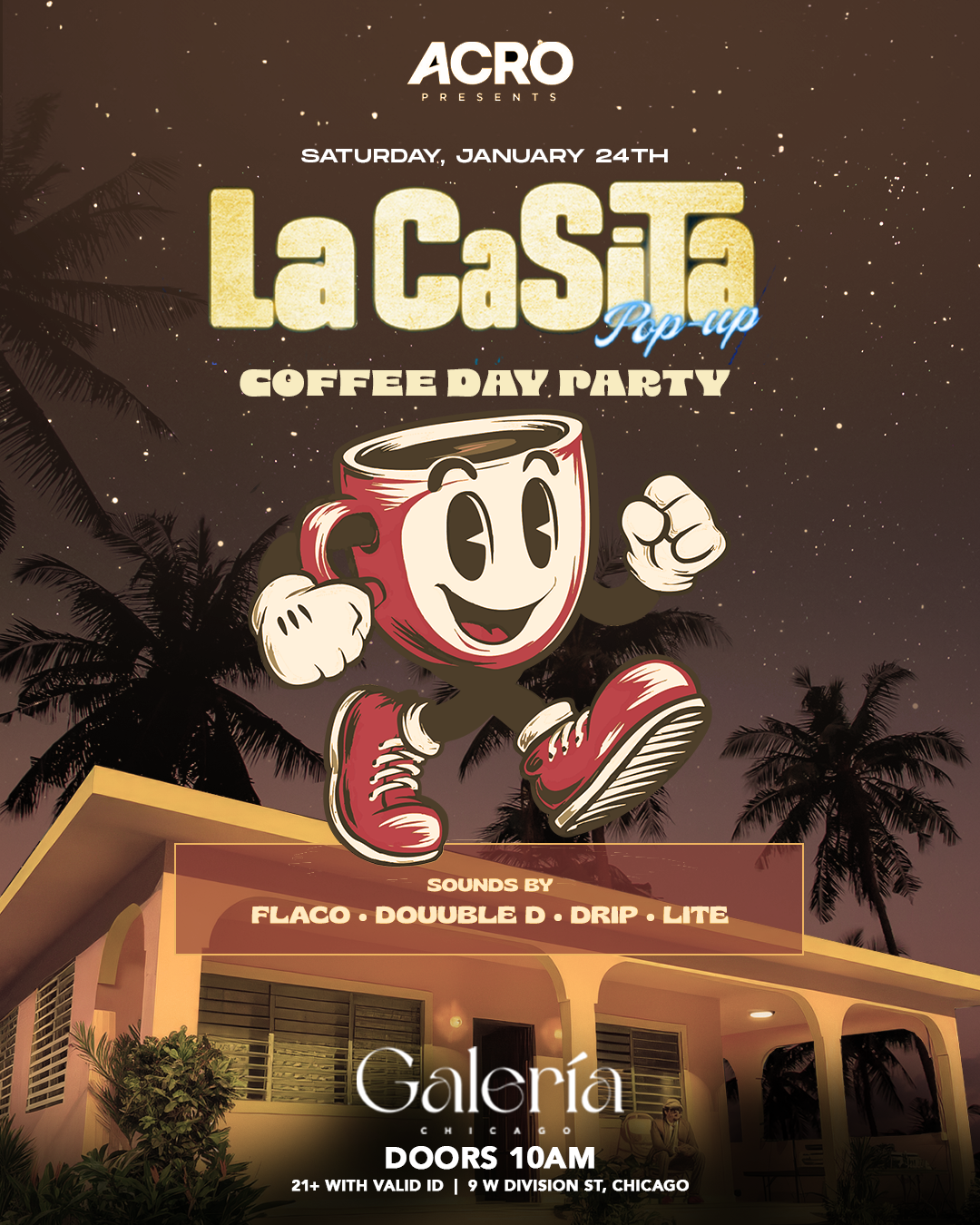 La Casita Pop Up SATURDAY 1 - 24