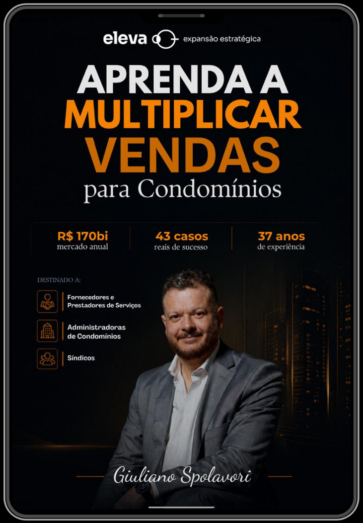 Capa do Ebook Aprenda a Multiplicar Vendas para Condomínios