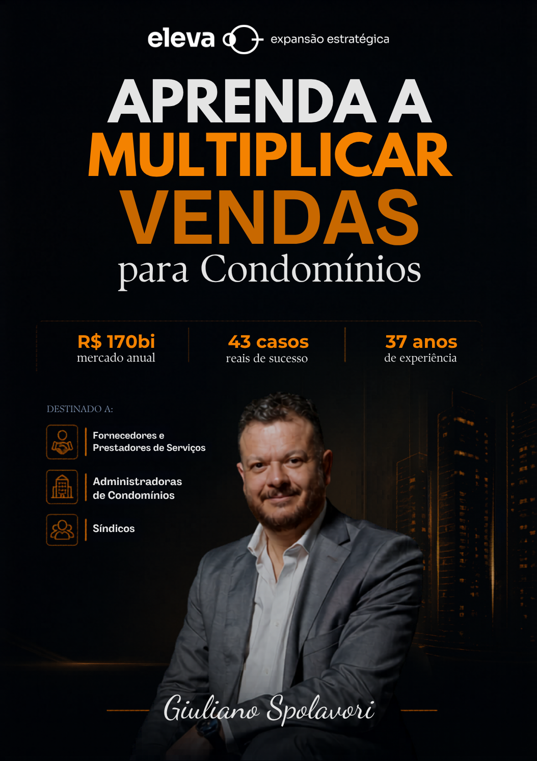 Capa do e-book Aprenda a Multiplicar Vendas para Condominios