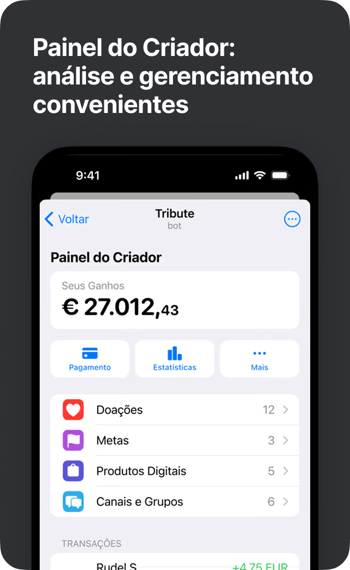 Creator Dashboard: convenient analysis and management