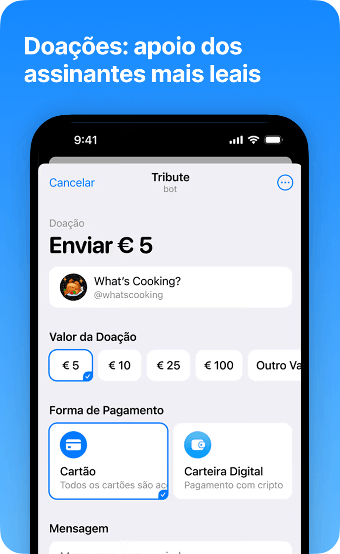 Donations: support from the most loyal subscribers