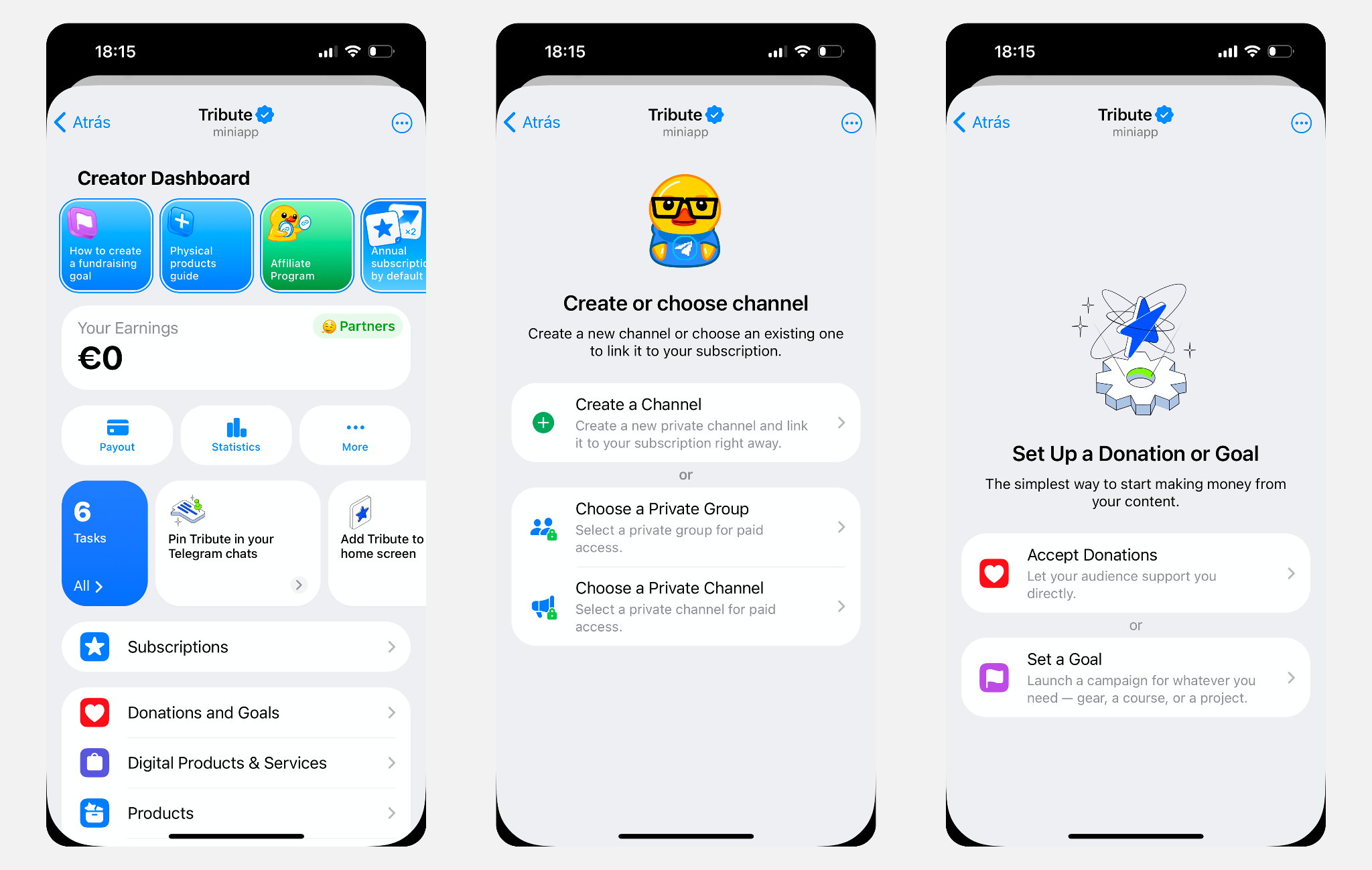 Tribute es un servicio que permite a los creadores ganar dinero con su público sin salir de la app