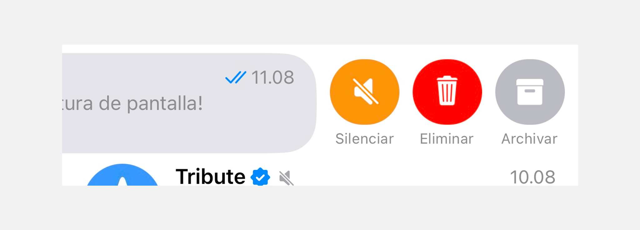 Cómo elimino un chat secreto
