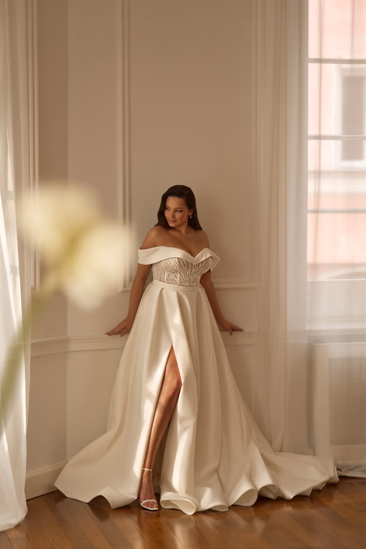 Brautkleid HARTIA als Inspiration bei einer kurzfristigen Hochzeit