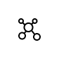 connected dots icon