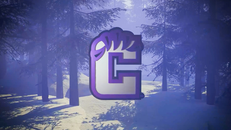 Crown athletic logo within purple forest