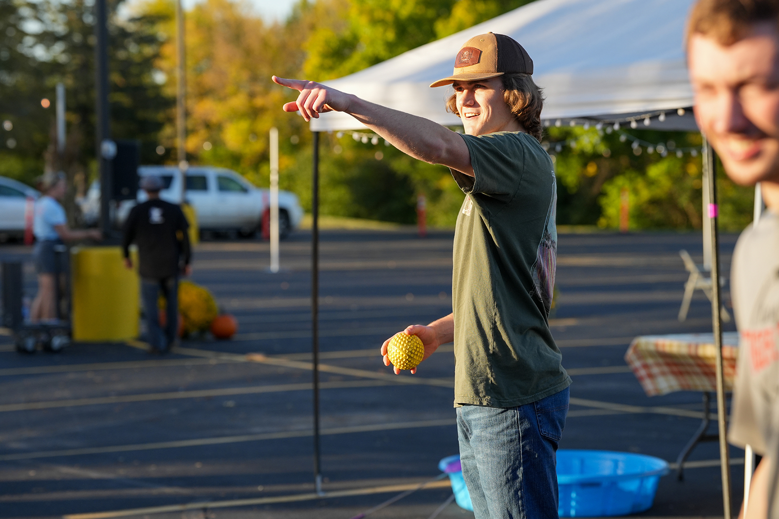 Event photograph of carnival game