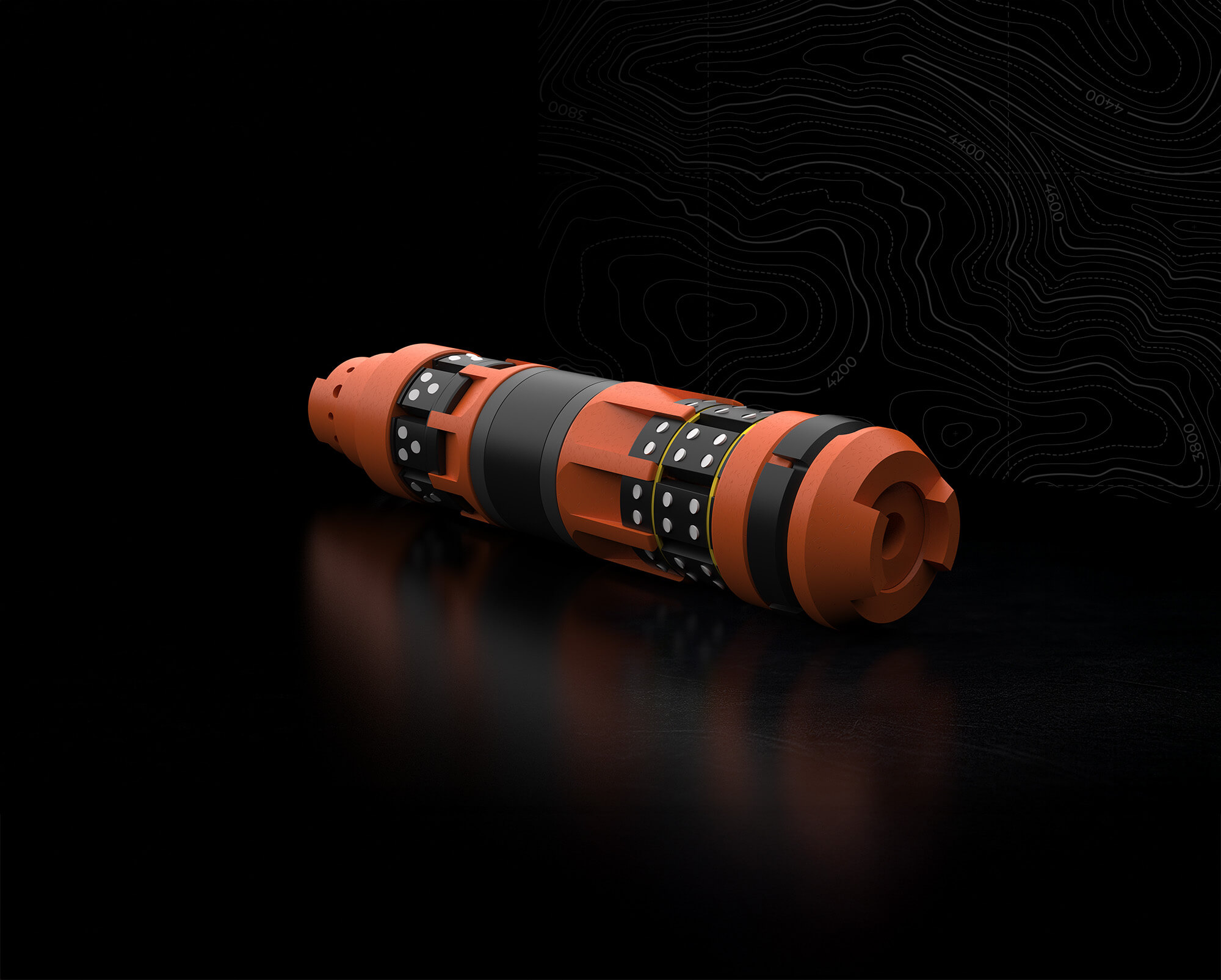 Render of the Reaper Max Composite Frac Plug