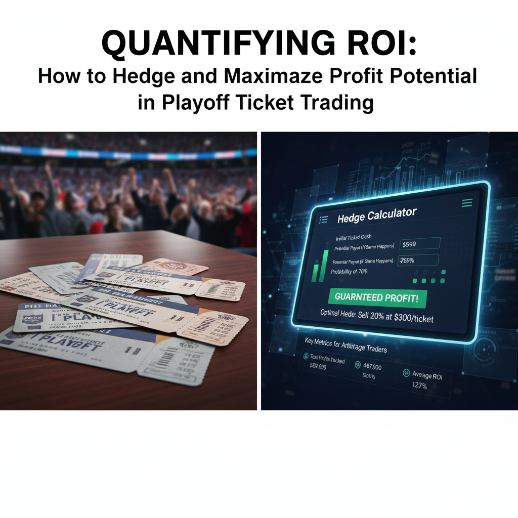Quantifying ROI: How to Hedge and Maximize Profit Potential in Playoff Ticket Trading