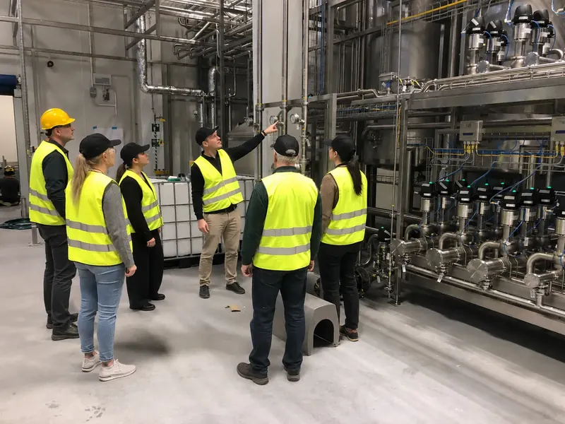 Opplæring i CIP på fabrikk